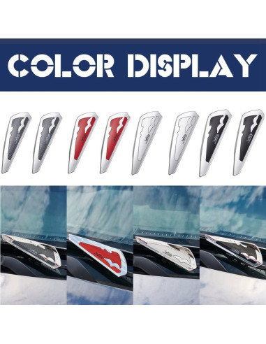 Alerones de Limpiaparabrisas AuMoHall para Coche - Negro