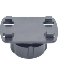 Adaptador Soporte Teléfono Coche JAGTRADE 17mm Negro 2