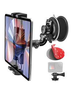 Soporte de Tableta para Coche Woleyi con Ventosa Ajustable 12-33 cm