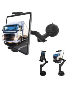 Soporte de Tablet para Camión Mippko - Ventosa 11 cm Ajustable