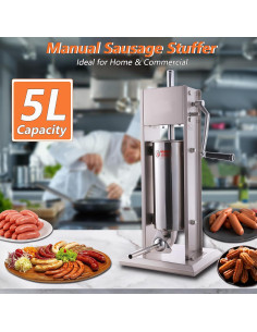 Máquina Rellenadora de Salchichas y Churros Hakka 5L 2