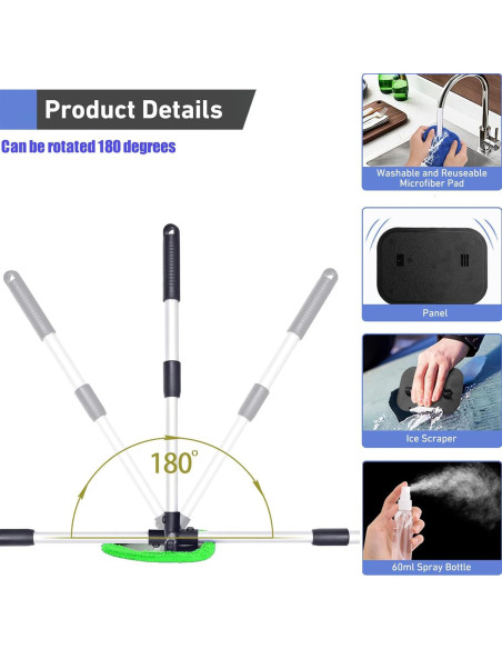 Limpiaparabrisas de Auto DESIN CS-B-3j con Mango Extensible