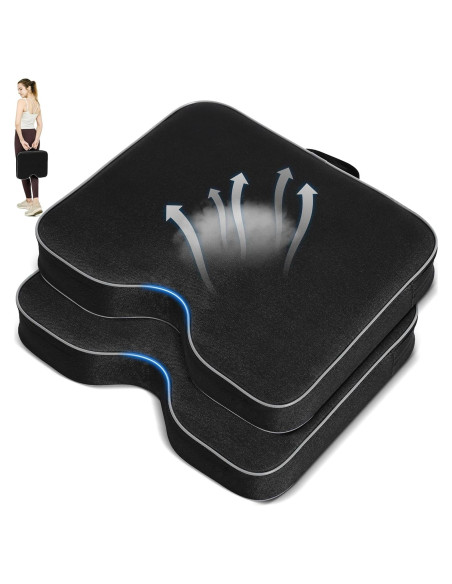 Cojines para Estadio FASTMOMENT - 2 Pcs Acolchados Portátiles