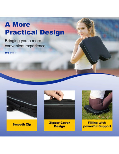 Cojines para Estadio FASTMOMENT - 2 Pcs Acolchados Portátiles