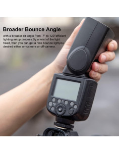 Flash Godox V860II-S TTL + Disparador XPro-S Inalámbrico 2