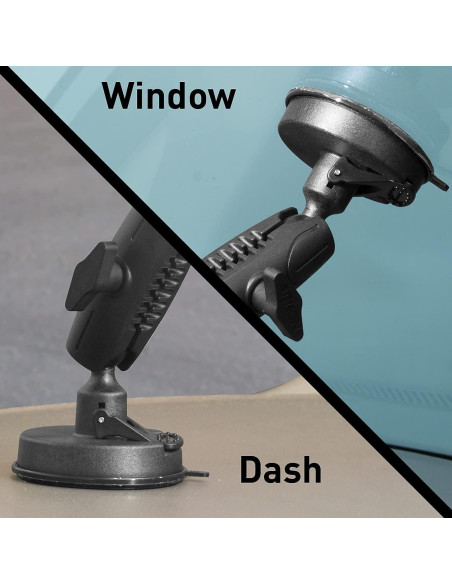 Base de Ventosa Adhesiva iBOLT 25mm para Parabrisas y Tablero