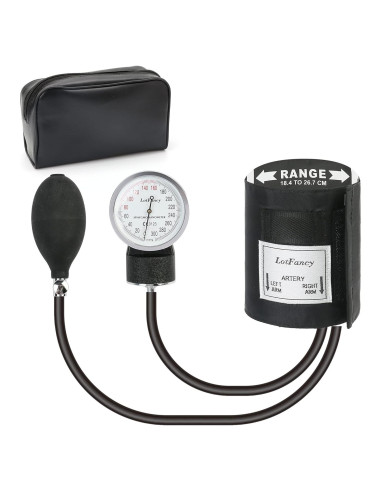 Esfigmomanómetro Aneroid LotFancy Pediátrico 18.3-26.7cm