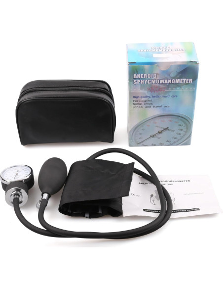 Esfigmomanómetro Aneroid LotFancy Pediátrico 18.3-26.7cm