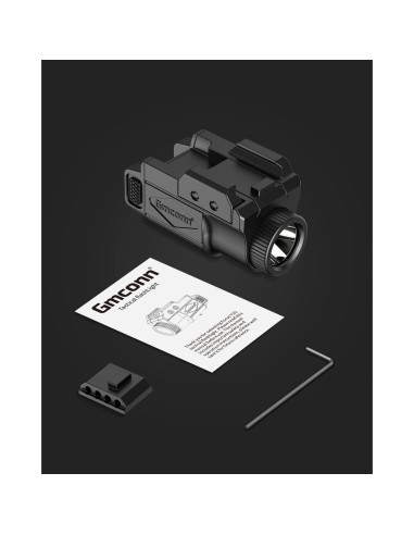 Linterna Compacta Gmconn 700 Lumen para Pistolas Picatinny