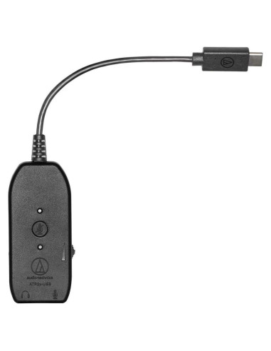 Adaptador de Audio USB Audio-Technica ATR2x-USB 3.5mm a USB-C
