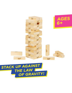 Juego Jenga Clásico Hasbro - Bloques de Madera 54 Piezas 2