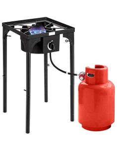 Cocina de Gas Propano Portátil Bonnlo 100,000 BTU Hierro Fundido 2