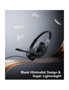 Auricular USB LEVN UH003 con micrófono y cancelación de ruido 2