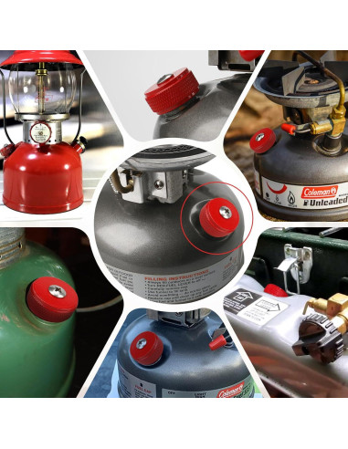 Cubierta de vapor de combustible Coleman LVACODV para linternas