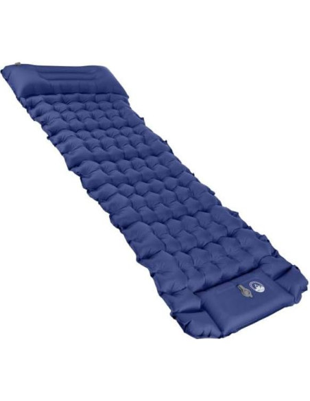 Colchón Inflable para Camping Wakeman - Almohadilla 196x68cm