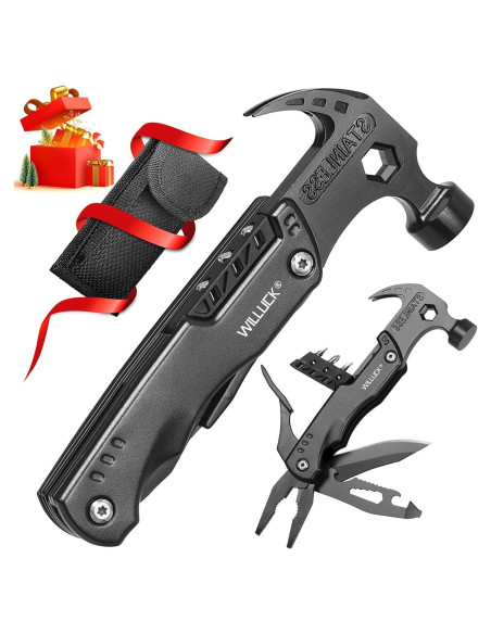Martillo Multiherramienta 15 en 1 WILLUCK - Acero Inoxidable
