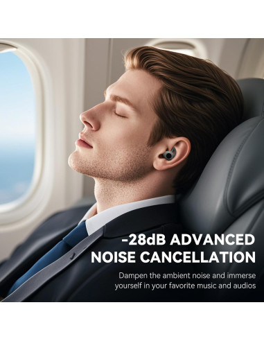 Auriculares para Dormir Sleepals Micro Negro - Reducción de Ruido