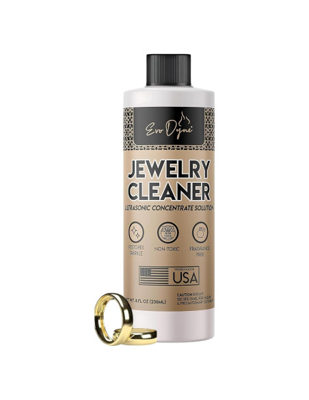 Limpiador Ultrasónico de Joyería Evo Dyne 236ml - Concentrado