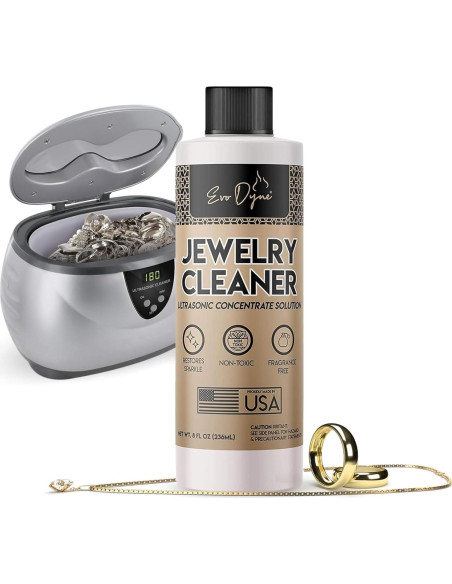 Limpiador Ultrasónico de Joyería Evo Dyne 236ml - Concentrado