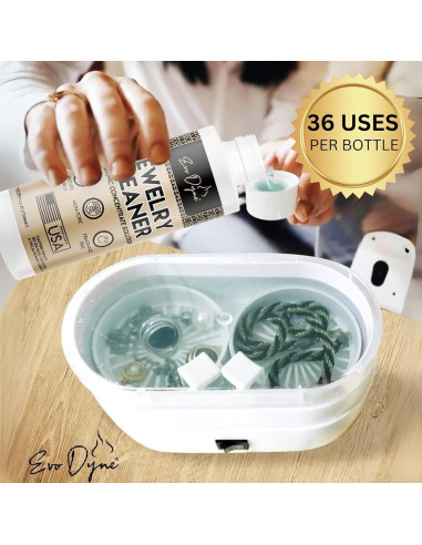 Limpiador Ultrasónico de Joyería Evo Dyne 236ml - Concentrado