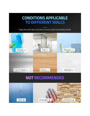 Paneles Acústicos Autoadhesivos ZenSonic 12 Piezas Blanco 30.48x25.4 cm