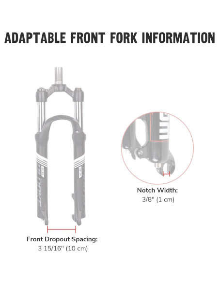 Kit de Conversión de Bicicleta Eléctrica AW 48V 1000W Rueda 66cm