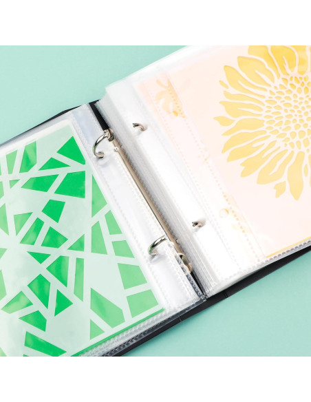 Carpeta de Almacenamiento de Plantillas de Galletas BAOFALI 6x6