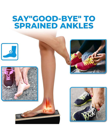 Tablero de Equilibrio ARCHAEUS para Rehabilitación y Estiramiento