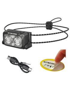 Linterna Frontal Nitecore NU25 MCT UL 400 Lúmenes Recargable