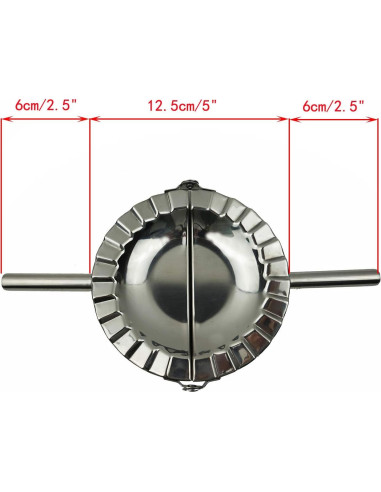 Fabricante de Empanadas XL Proshopping Acero Inoxidable 12.5cm