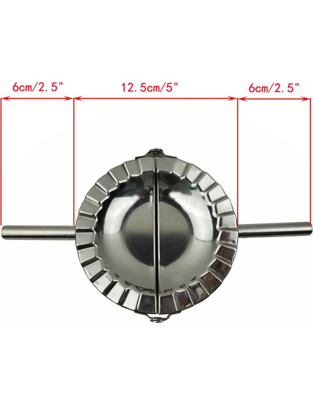 Fabricante de Empanadas XL Proshopping Acero Inoxidable 12.5cm