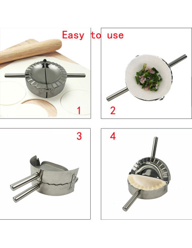 Fabricante de Empanadas XL Proshopping Acero Inoxidable 12.5cm