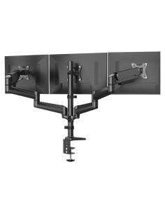 Soporte Triple para Monitores HUANUO HNTS3B 17-32" Ajustable