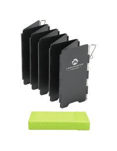 Paraviento Plegable Campingmoon BKYD-8 Aluminio 10 Placas