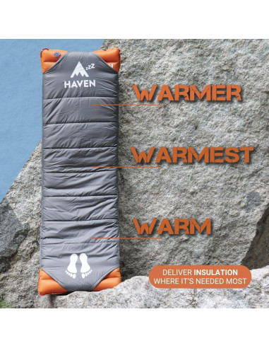 Funda Aislante Haven - Tamaño XL/Safari 203x76 cm - Camping