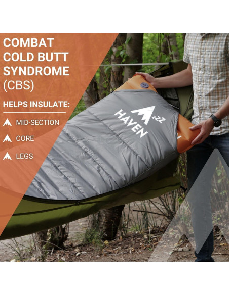 Funda Aislante Haven - Tamaño XL/Safari 203x76 cm - Camping Funda Aislante Haven - Tamaño XL/Safari 203x76 cm - Camping