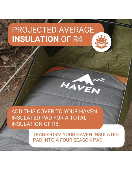 Funda Aislante Haven - Tamaño XL/Safari 203x76 cm - Camping Funda Aislante Haven - Tamaño XL/Safari 203x76 cm - Camping