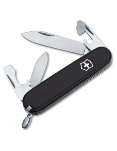 Cuchillo Suizo Victorinox Recruit 10 Funciones Negro 84mm