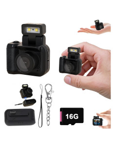 Cámara Retro Snap GSNAGOLE 1080p Mini Llavero Vintage