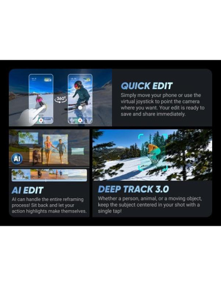 Cámara de acción 360 Insta360 X4 8K con trípode y 1TB Cámara de acción 360 Insta360 X4 8K con trípode y 1TB