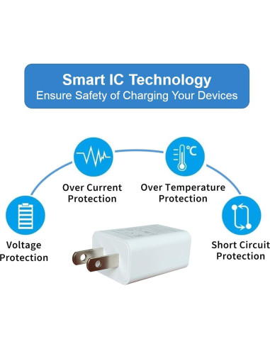 Cable de Carga 20FT DIANMU con Adaptador para Arlo Essential 2K