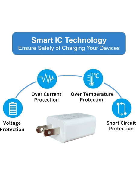 Cable de Carga 20FT DIANMU con Adaptador para Arlo Essential 2K