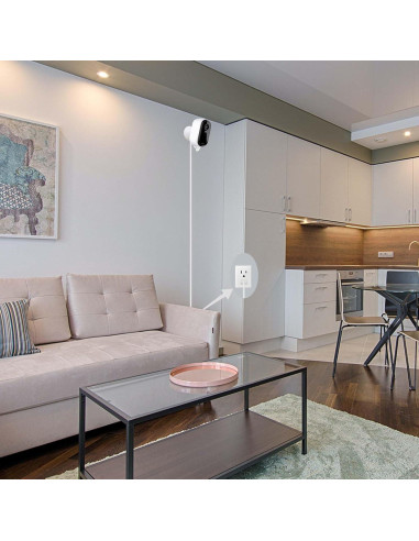 Cable de Carga 20FT DIANMU con Adaptador para Arlo Essential 2K