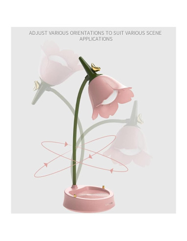 Lámpara de Escritorio LED Inalámbrica Magical JD Rosa