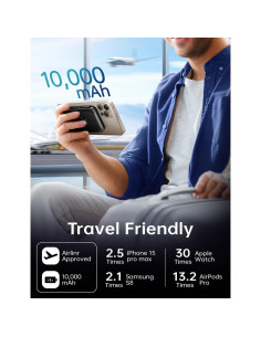 Cargador Portátil Magnético QGT M1 10000mAh Carga Rápida 22.5W 2