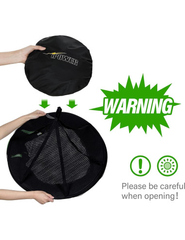 Estante de Secado de Hierbas iPower 2 Capas 61cm Plegable