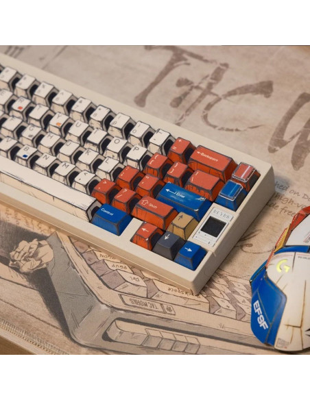 Conjunto de Teclas PBT SUEHIODHY 141 Teclas Estilo Manga