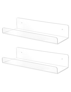 Estantes Acrílicos Flotantes TONICE 2 Piezas 15.24cm
