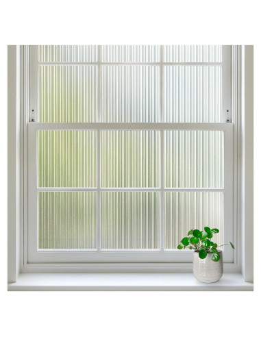 Película de Privacidad Rabbitgoo Estriada 44.5x199.5cm Vinilo