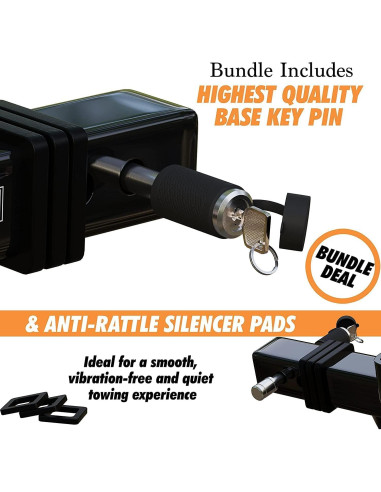 Enganche de Remolque Ajustable PSAUTO 20,000 lbs 6" Caída